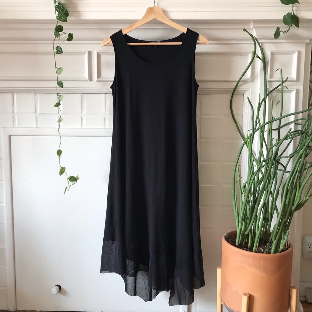 Eileen Fisher asymmetrical dress